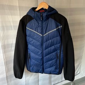 Michael Kors Premium Down Puffer Hood Full Zipper Size LT (Large Tall).